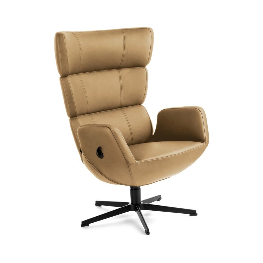 Conform TURTLE Hvilestol i Beige/natur designet av Lenka Teilmann
