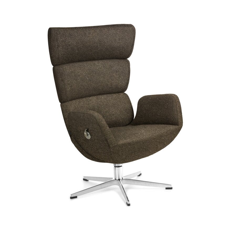 Conform TURTLE Hvilestol i Brun designet av Lenka Teilmann