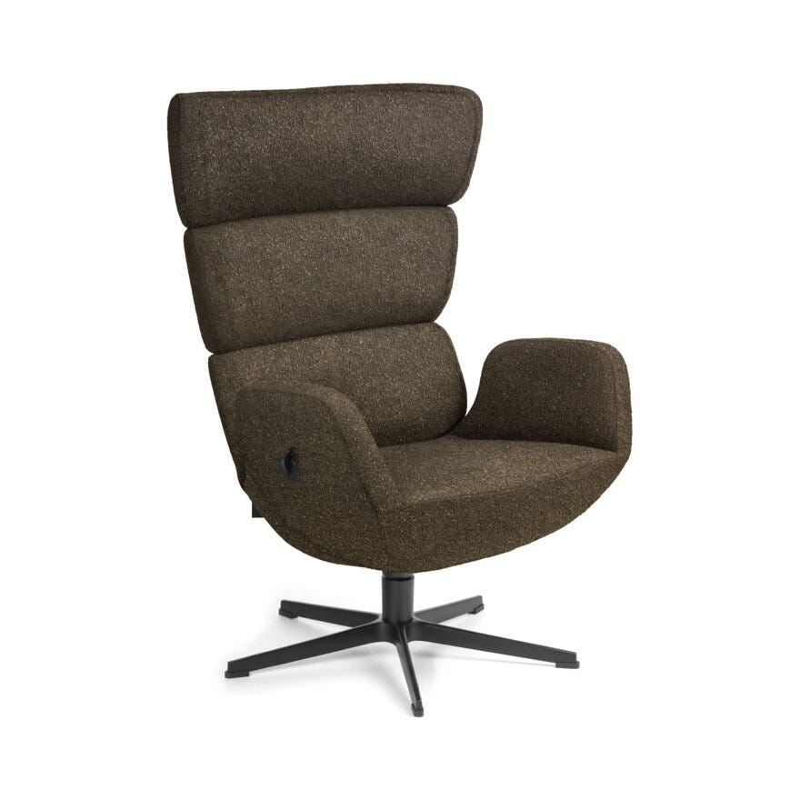 Conform TURTLE Hvilestol i Brun designet av Lenka Teilmann