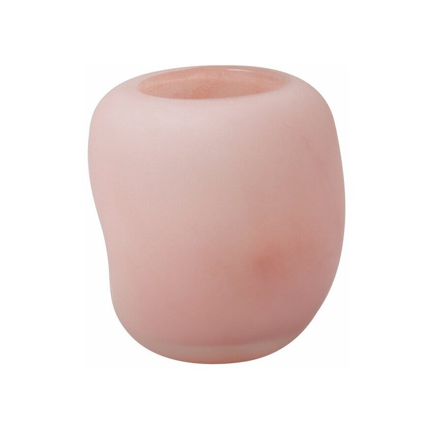 Holmen ANA Telysholder H13 cm i Rosa