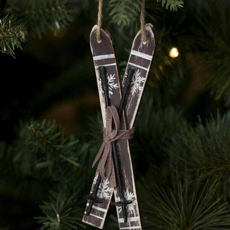Holmen ANTONY Juletrepynt H12 cm i Brun