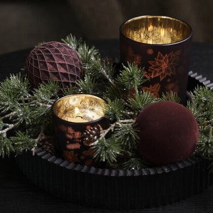 Vaffel julekule Ø8
