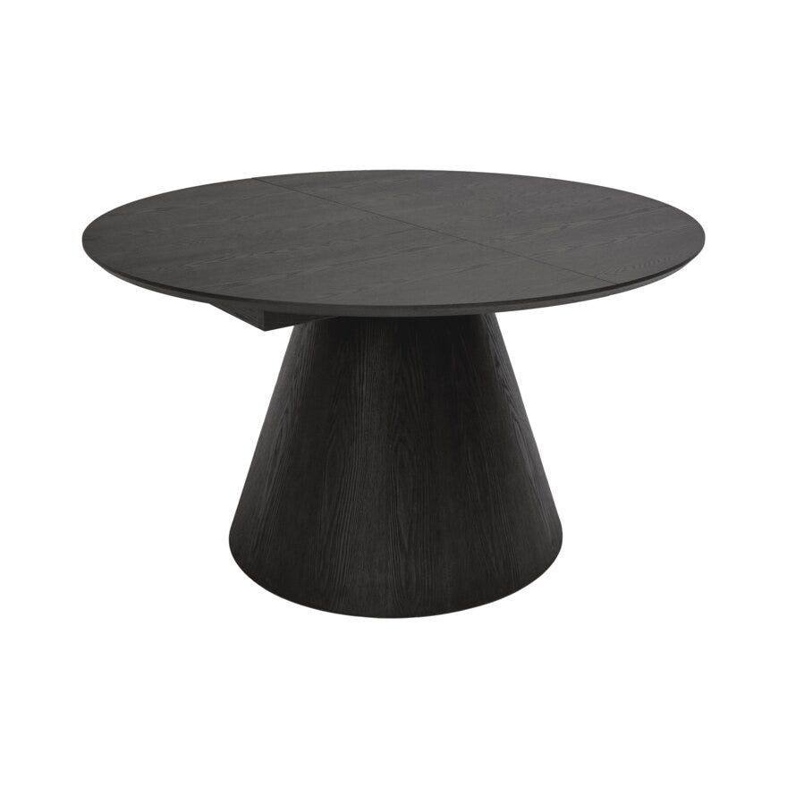 Holmen KUBAN Spisebord Ø140 cm i Svart