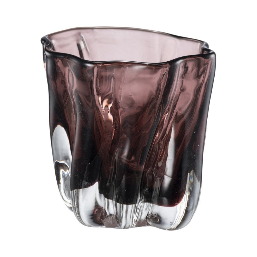 Holmen LUCA Telysholder H11 cm i Lilla