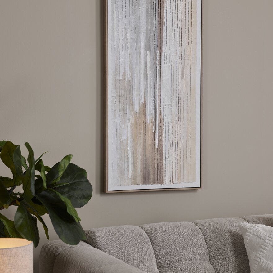 Holmen MARA Canvas bilde 120x60 cm i Beige/natur