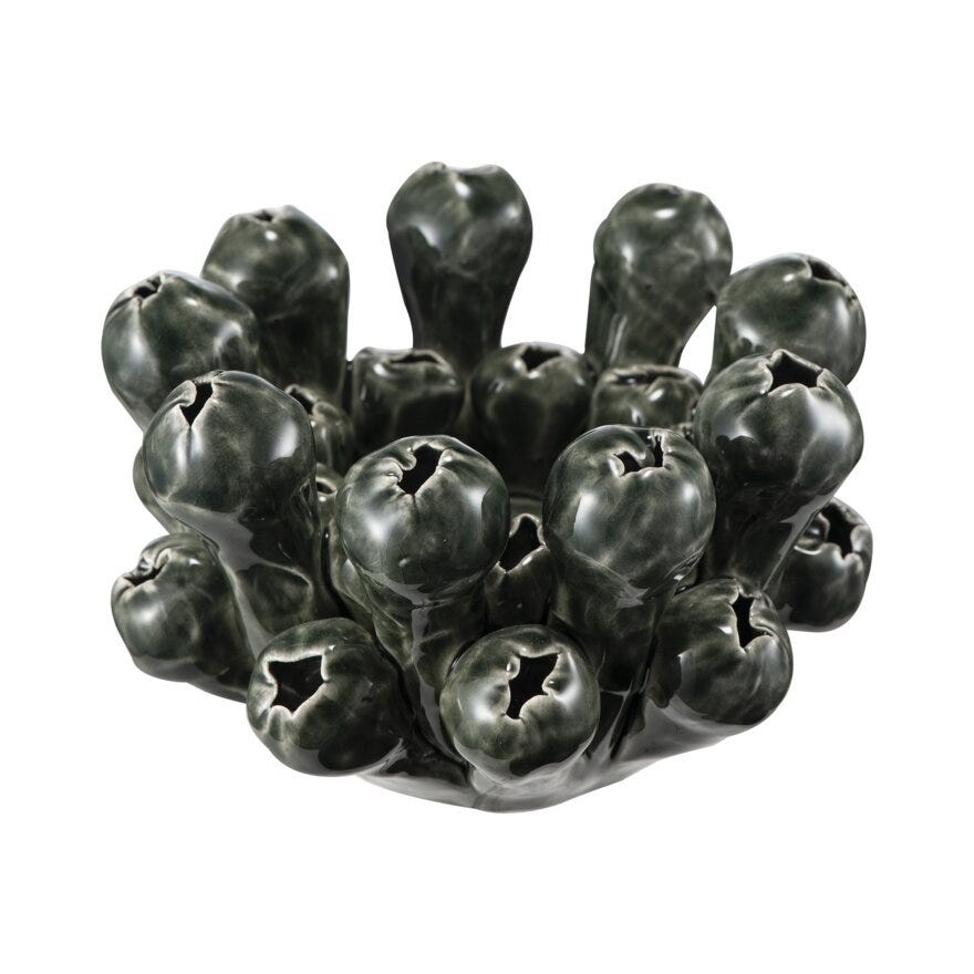 Holmen MARANO Telysholder H5.2 cm i Grønn