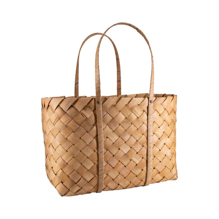 Holmen MARGRETE Kurv 21x30 cm i Beige/natur