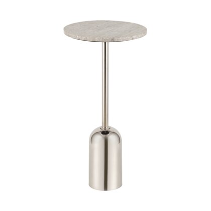 Holmen MELAN Sidebord Ø30.5 cm i Sølv
