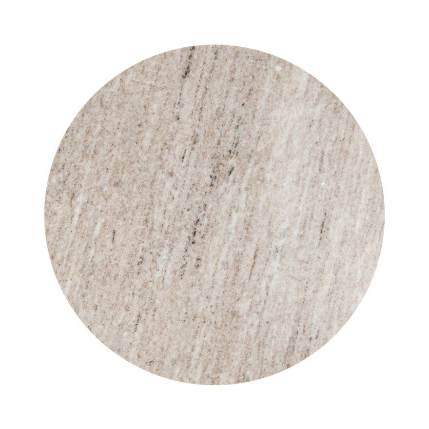 Holmen MELAN Sidebord Ø30.5 cm i Sølv