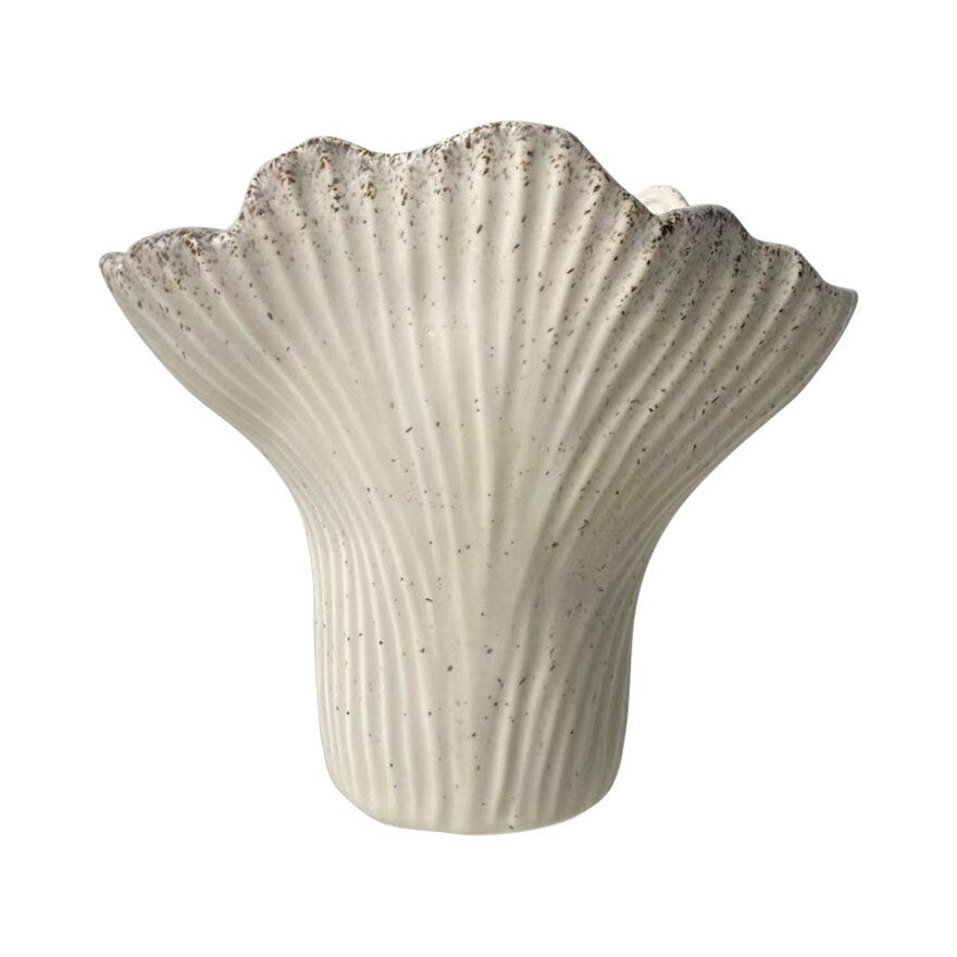 Holmen MORELLO Vase H19.5 cm i Hvit