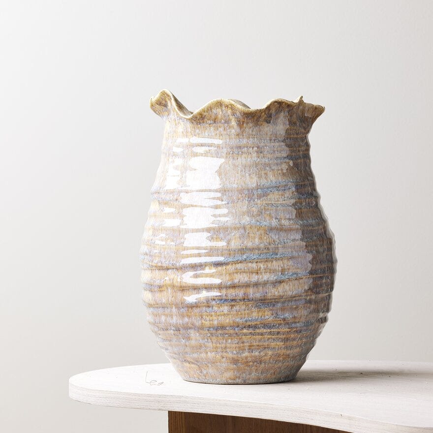 Holmen MORIO Vase H26 cm i Brun