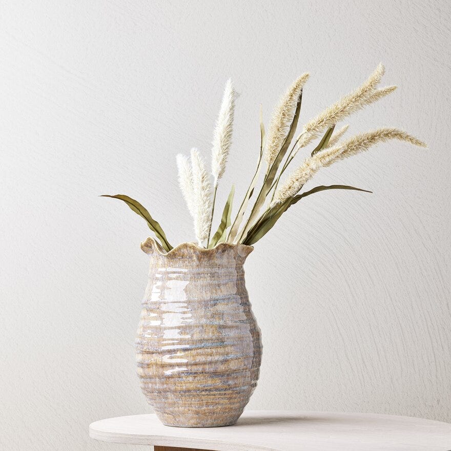 Holmen MORIO Vase H26 cm i Brun
