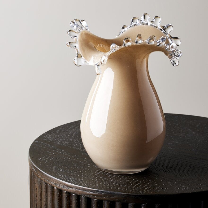Holmen NALA Vase H25 cm i Brun