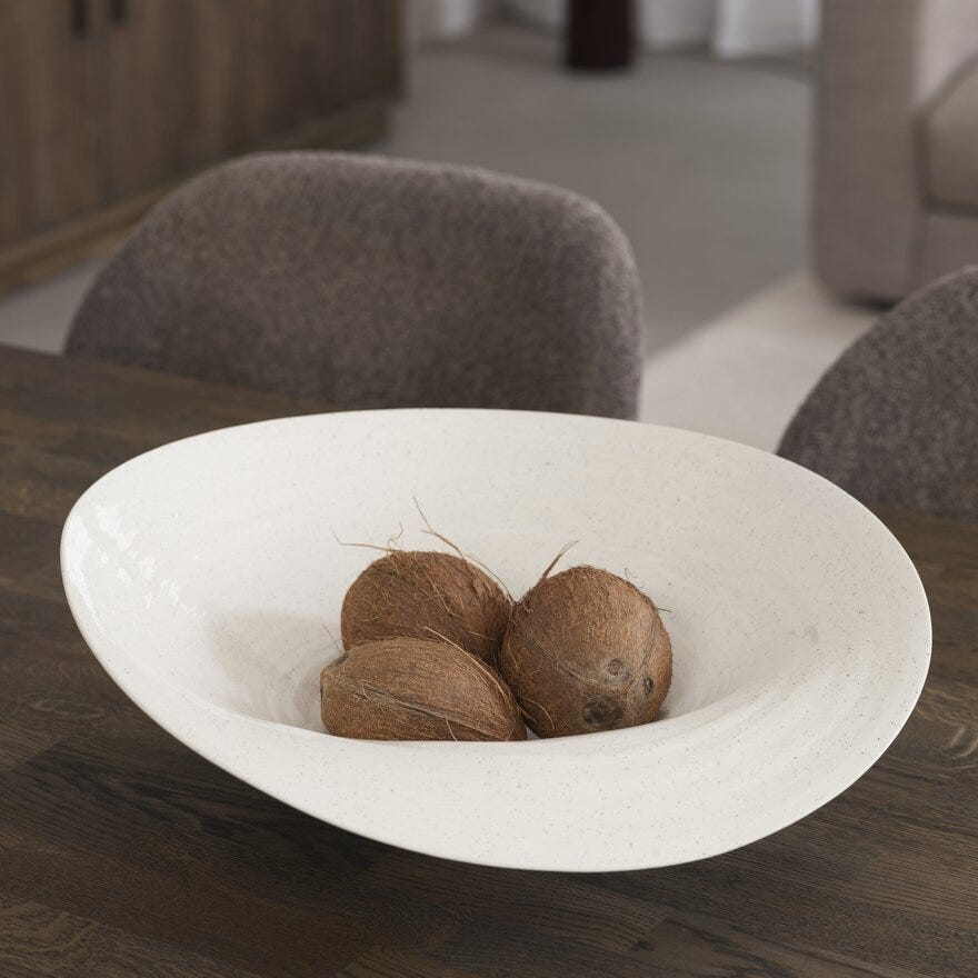 Holmen SIENNA Fat Ø43 cm i Hvit