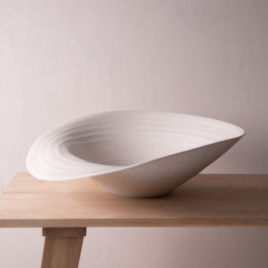 Holmen SIENNA Fat Ø43 cm i Hvit