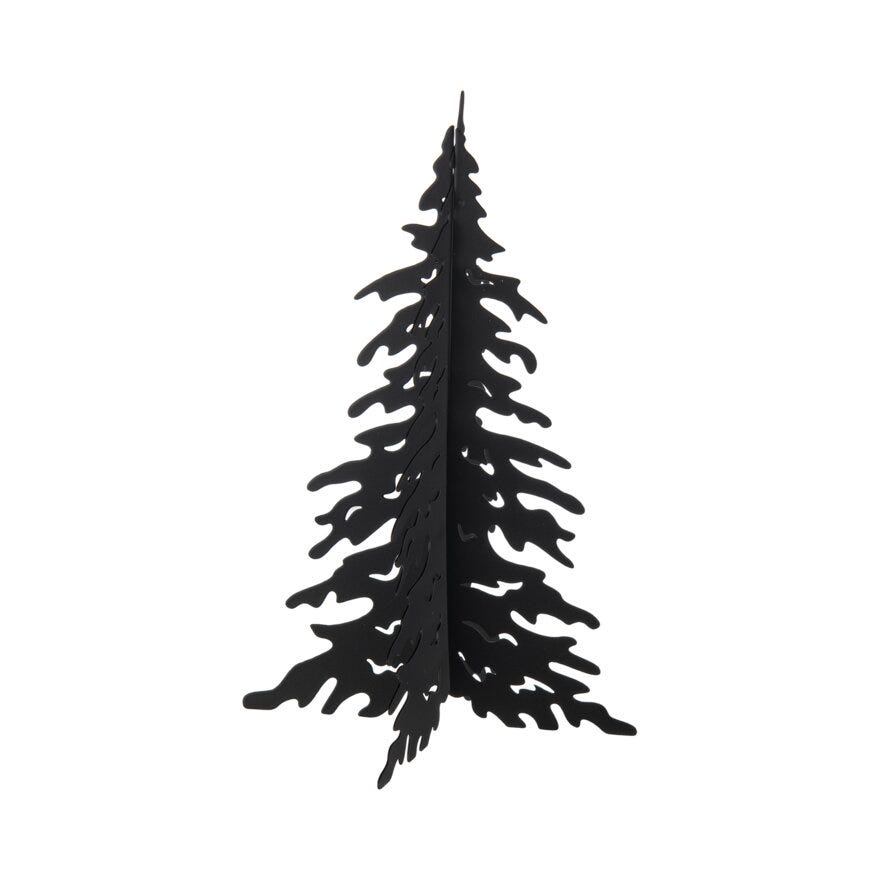Holmen SKOG Juledekor H15 cm i Svart
