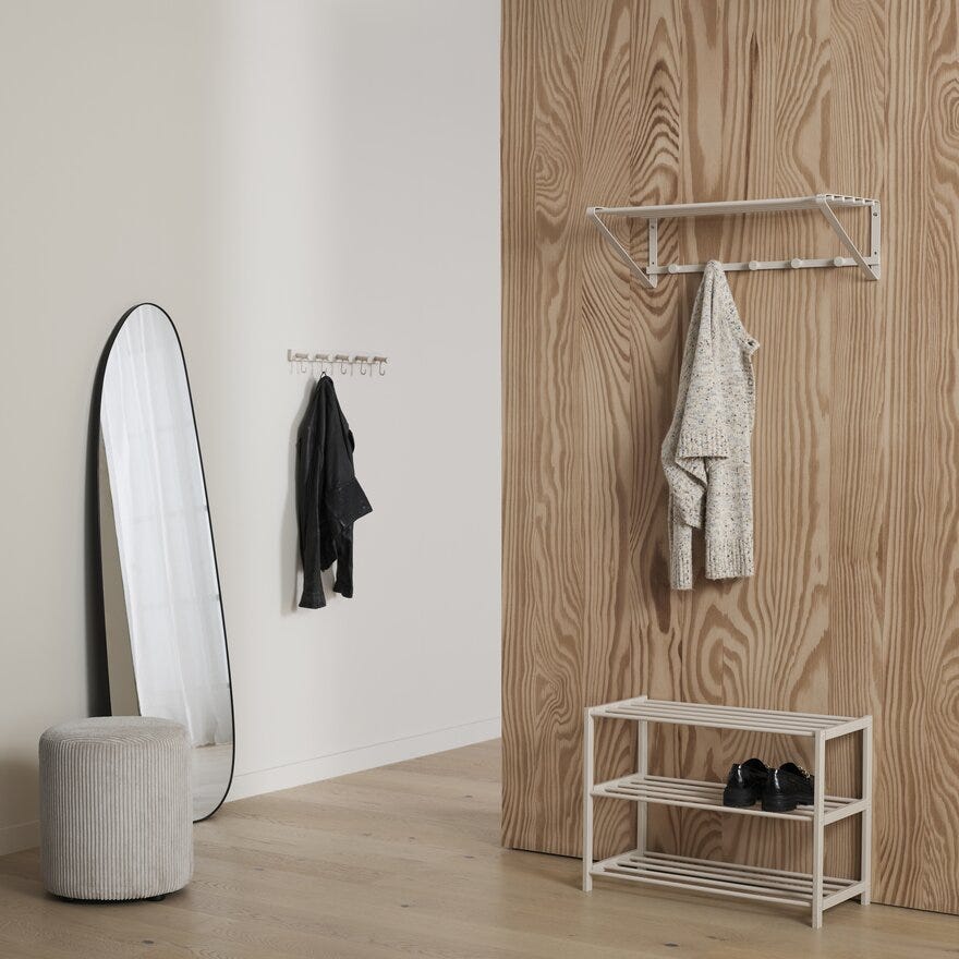 Holmen STORD Knaggrekke B:50 cm i Beige/natur