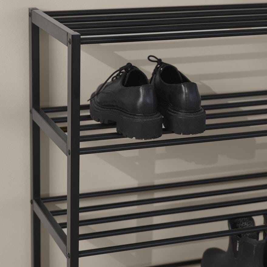 Holmen STORD Skohylle B90 cm i Svart