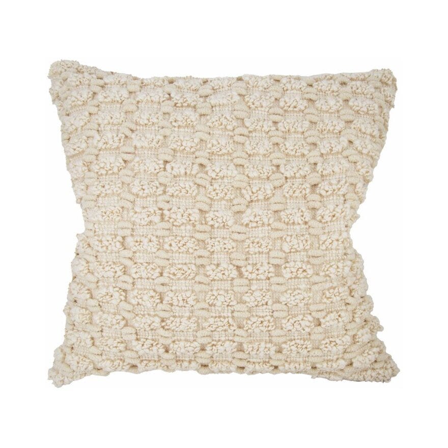 Holmen THEO Pynteputetrekk 50x50 cm i Beige/natur