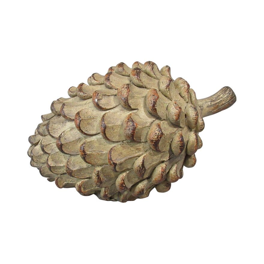 Holmen TINNA Juledekor H8.5 cm i Brun