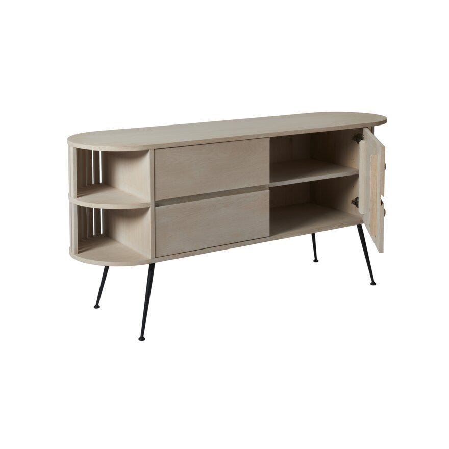 RECAP Skjenk 160x45 cm i Beige/natur