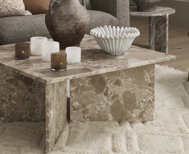 RIKKE Loungestol i Brun