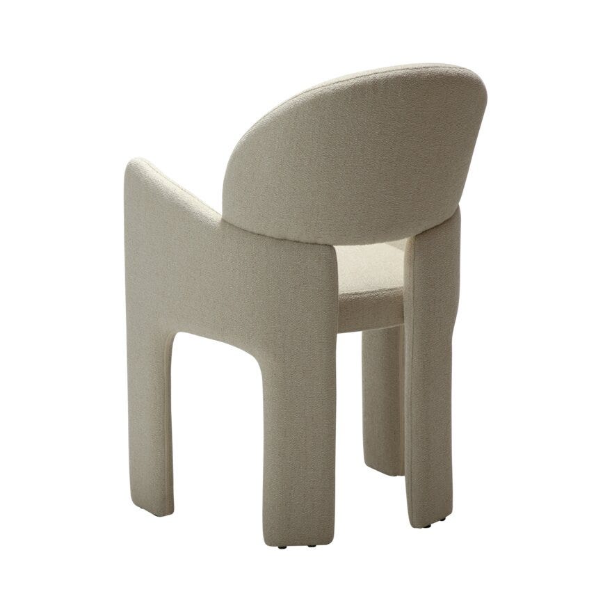 AOLE Spisestol i Beige/natur