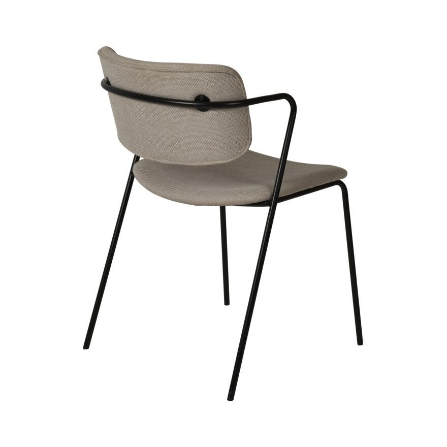 ZED Spisestol i Beige/natur
