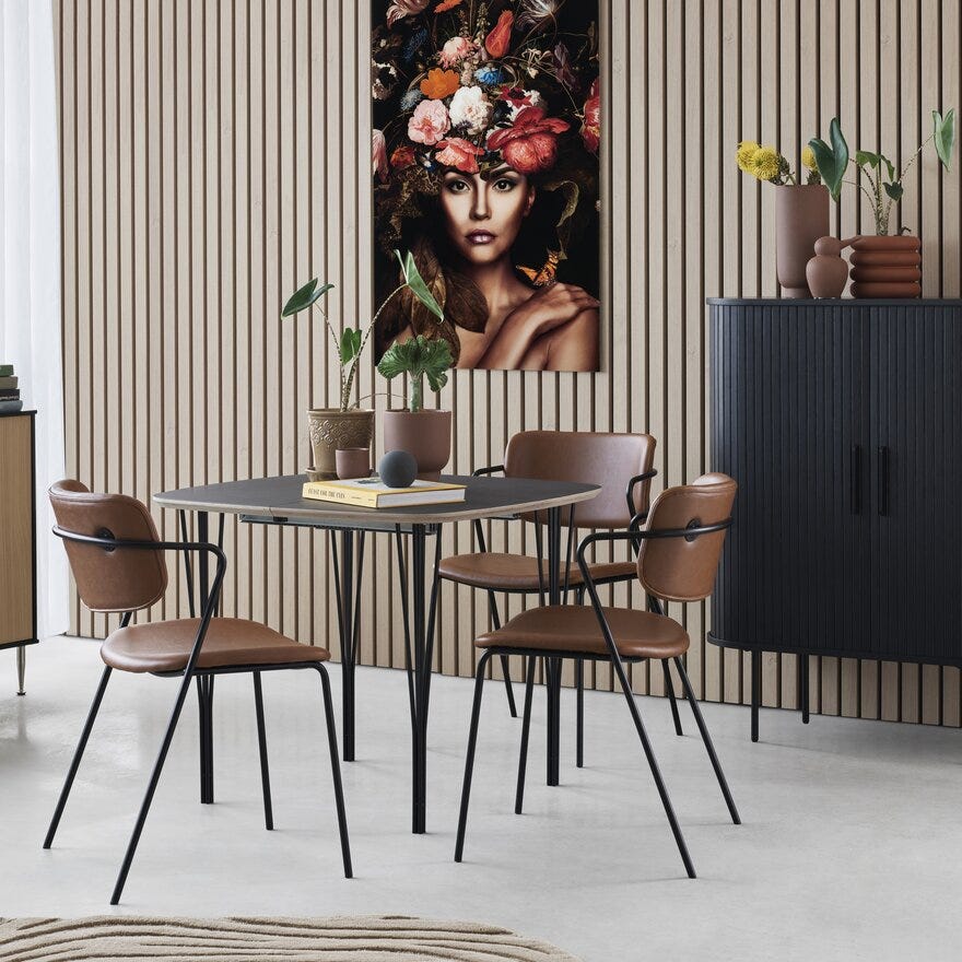 COLORFUL Glassbilde 80x120 cm i Rosa