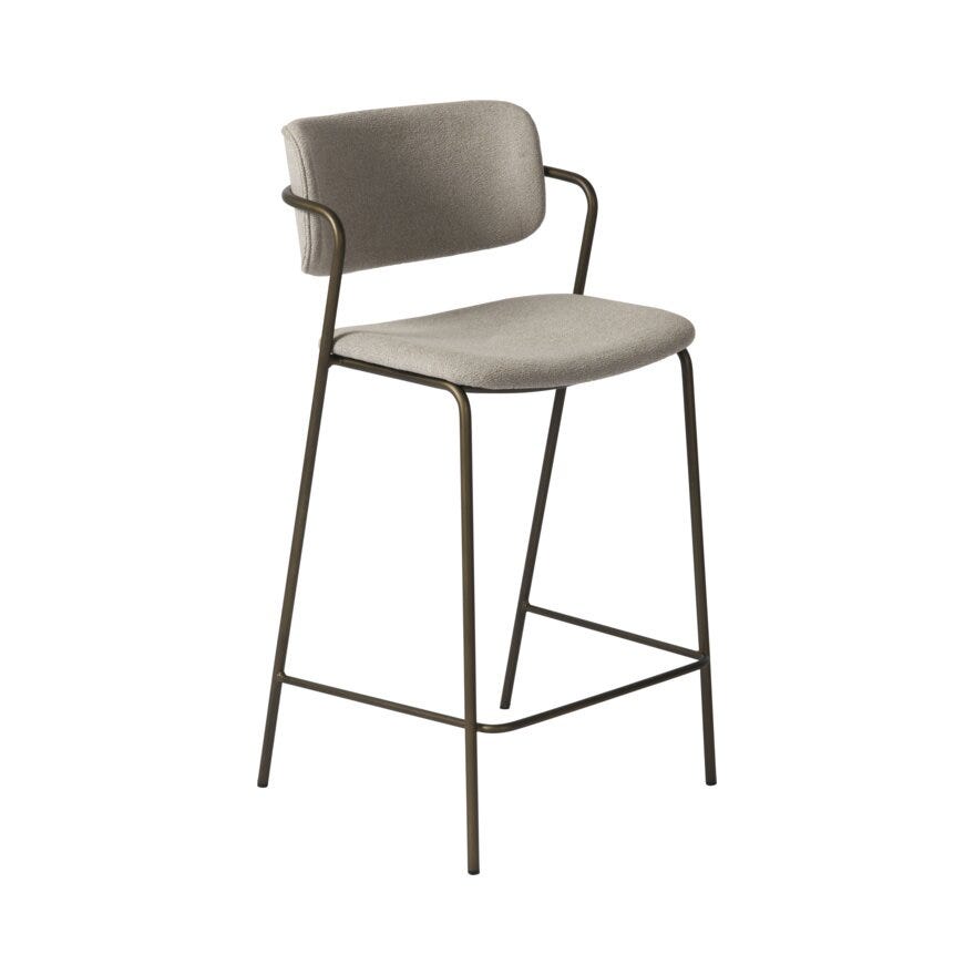 ZED Barstol i Beige/natur