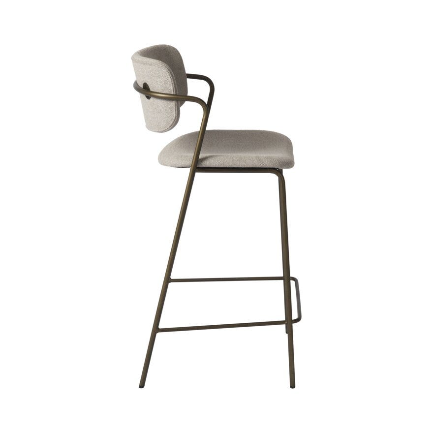 ZED Barstol i Beige/natur