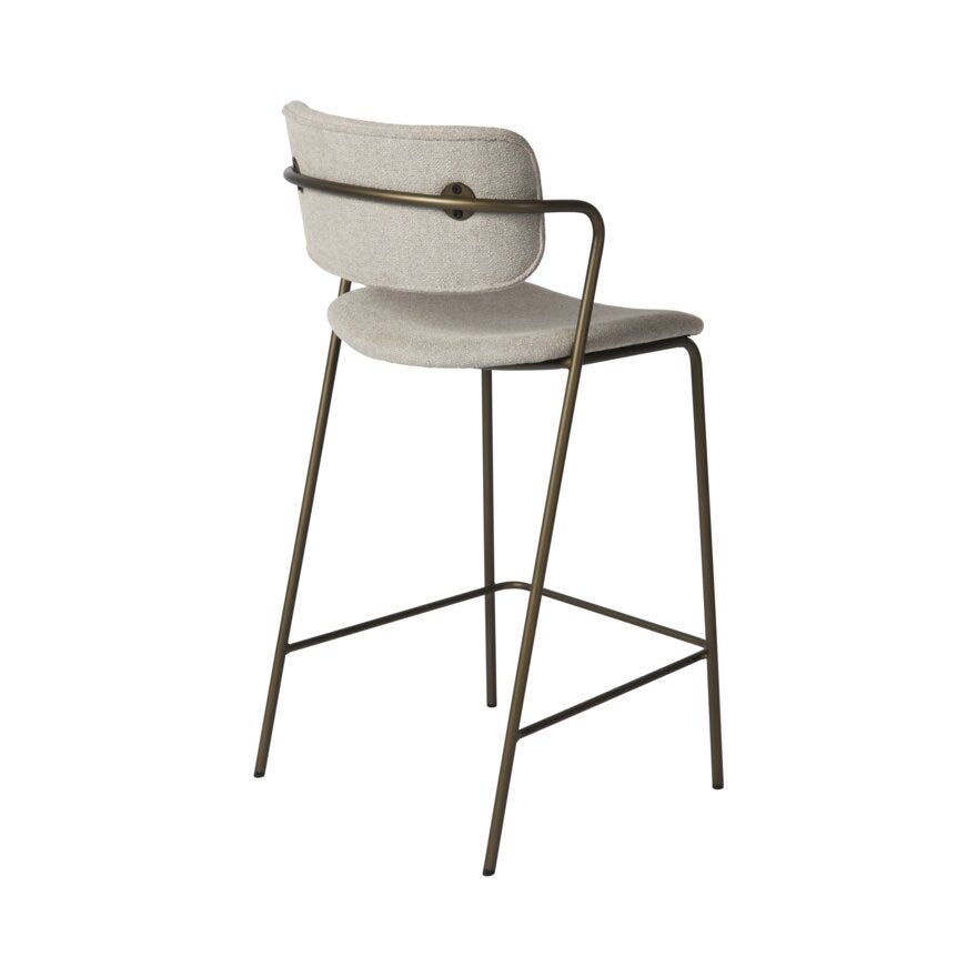 ZED Barstol i Beige/natur
