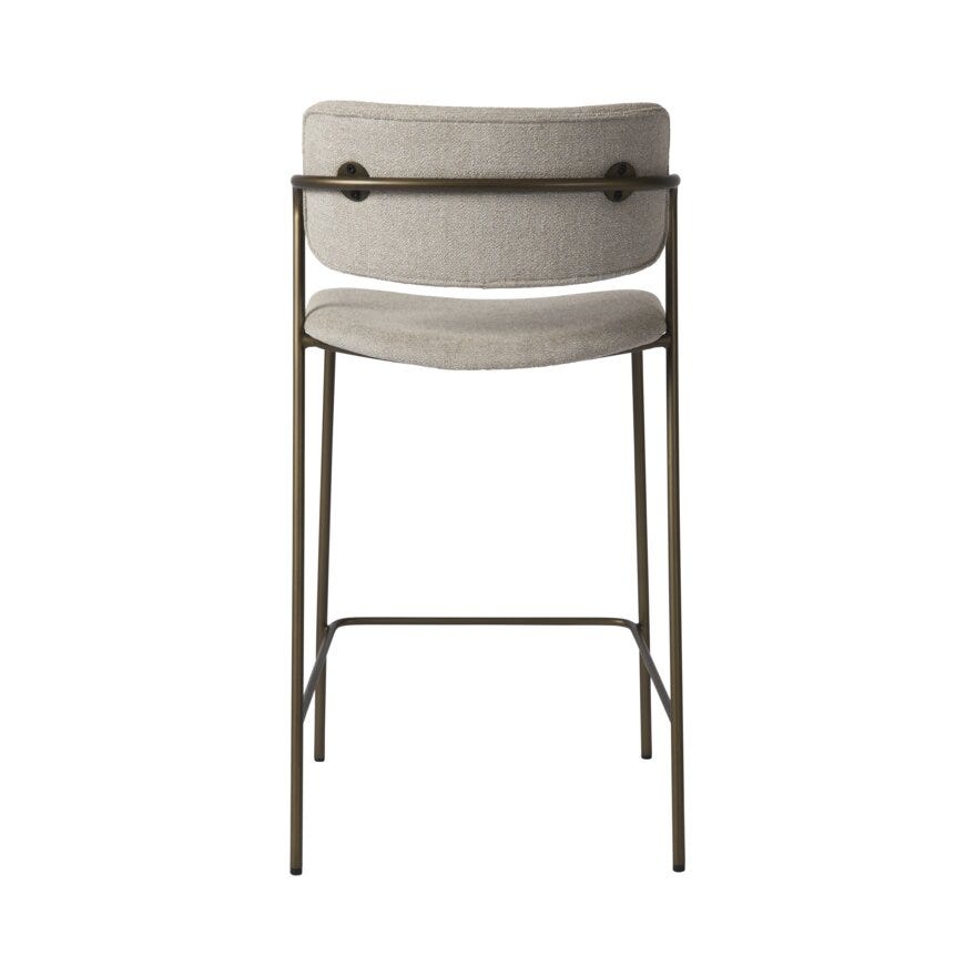ZED Barstol i Beige/natur