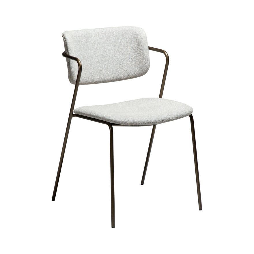 ZED Spisestol i Beige/natur