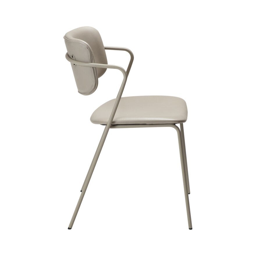 ZED Spisestol i Beige/natur