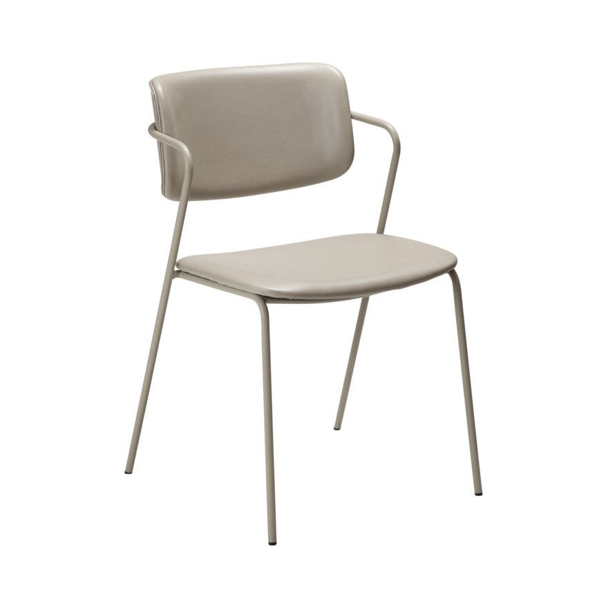 ZED Spisestol i Beige/natur