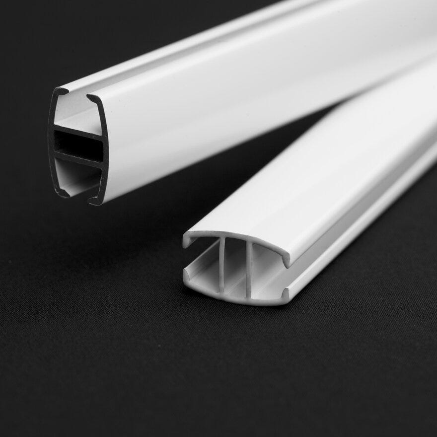 Debel FLEXI Gardinoppheng L225cm cm i Hvit