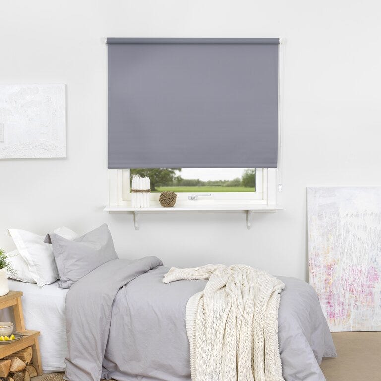 Kirsch KIRSCH Rullegardin 80x165 cm i Grå