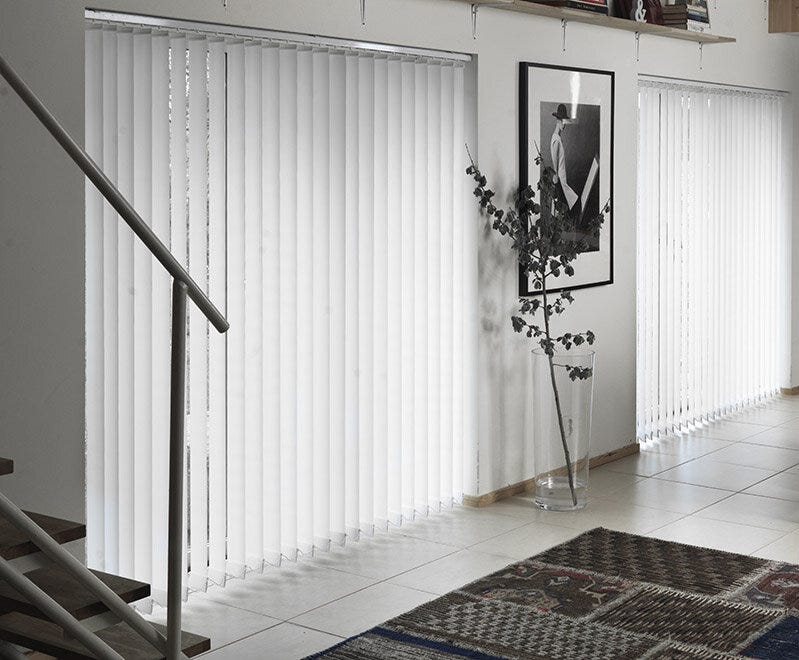 Kirsch KIRSCH Lamellgardiner 9x250 cm i Hvit