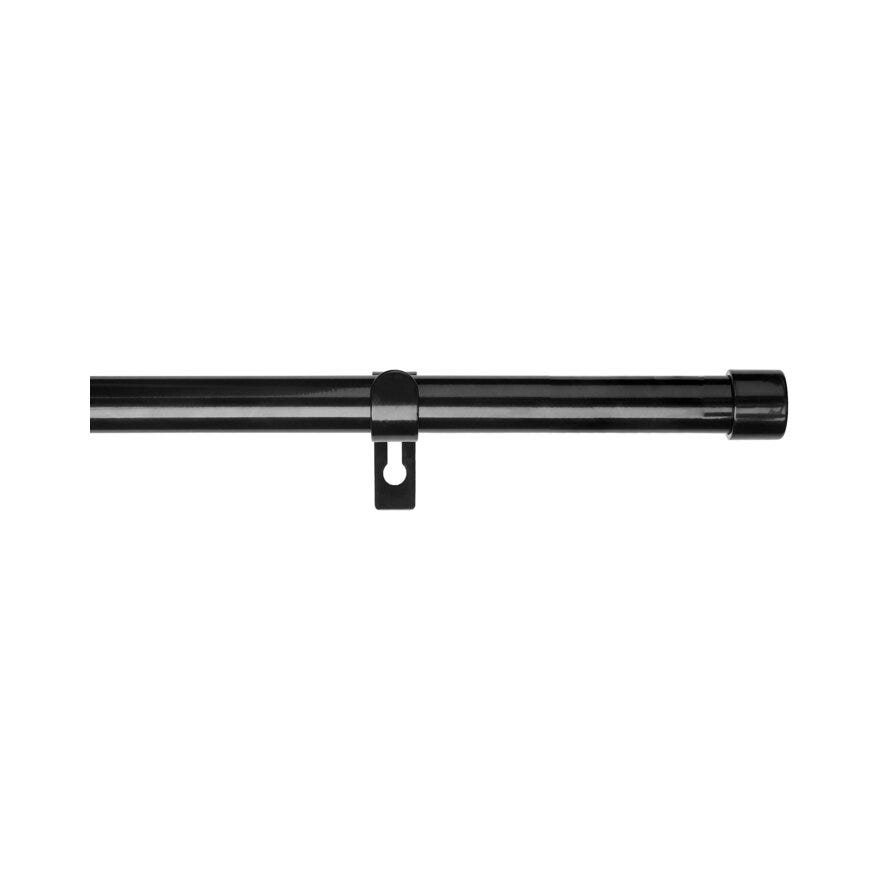 Kirsch SCALA Gardinoppheng 210-380 cm i Svart
