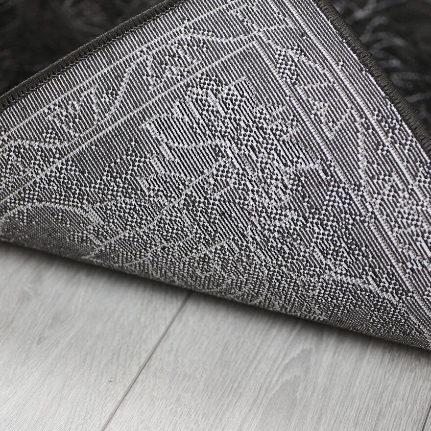 ABBAS Rye 80x250 cm i Svart