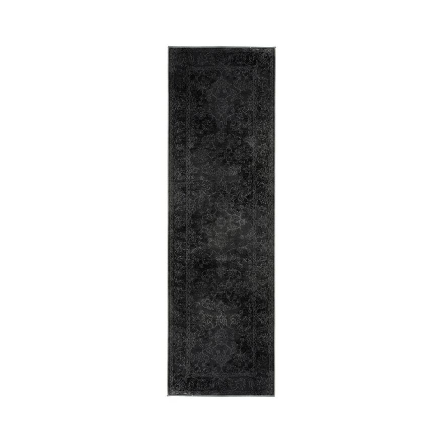 ABBAS Rye 80x250 cm i Svart