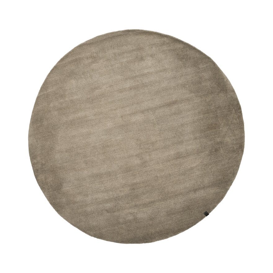 Halvor Bakke GABEL Rundt teppe Ø160 cm i Beige/natur designet av Halvor Bakke