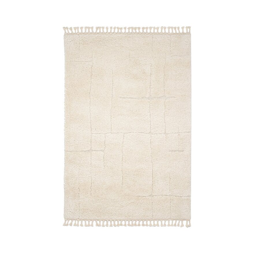 GLORIA Flossteppe 200x290 cm i Beige/natur