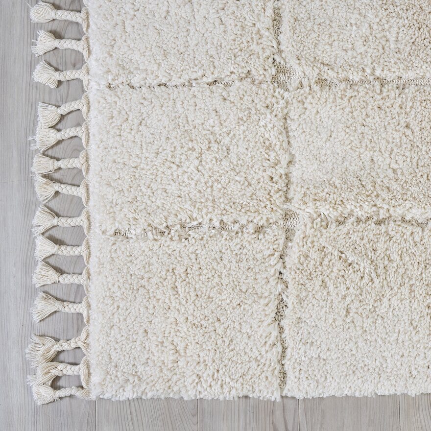 GLORIA Flossteppe 200x290 cm i Beige/natur