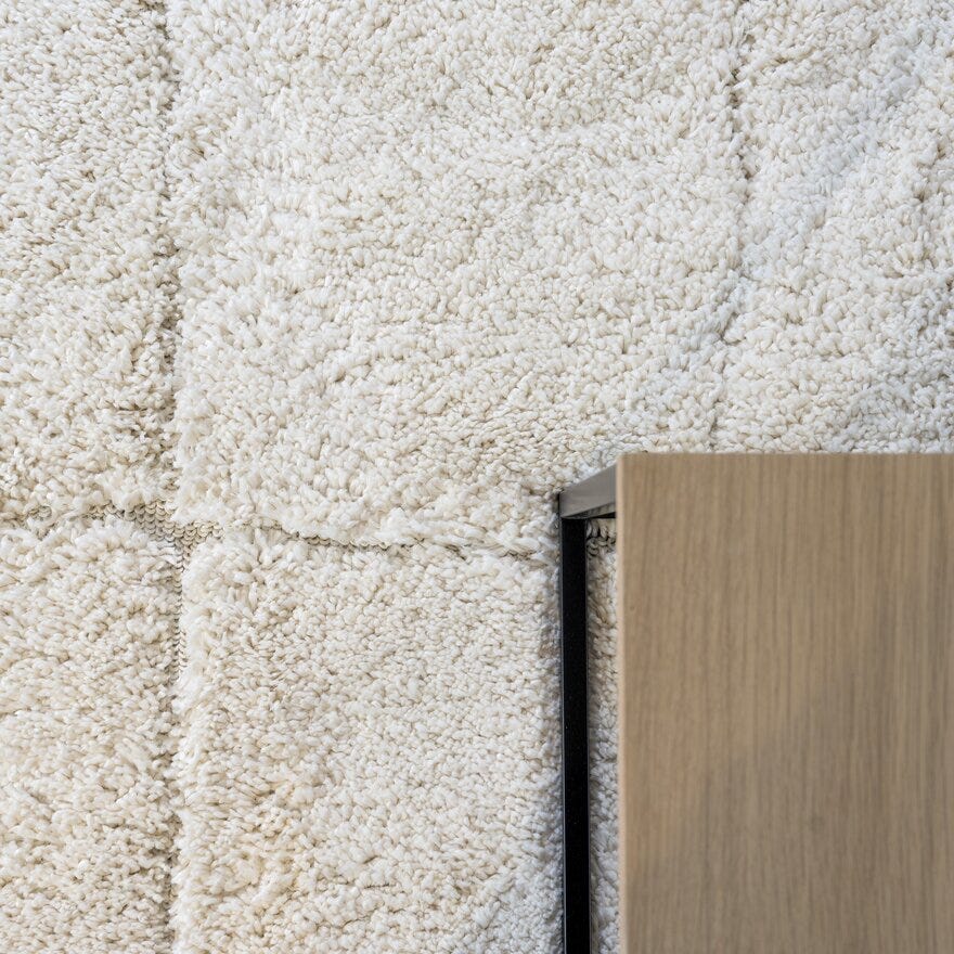 GLORIA Flossteppe 200x290 cm i Beige/natur