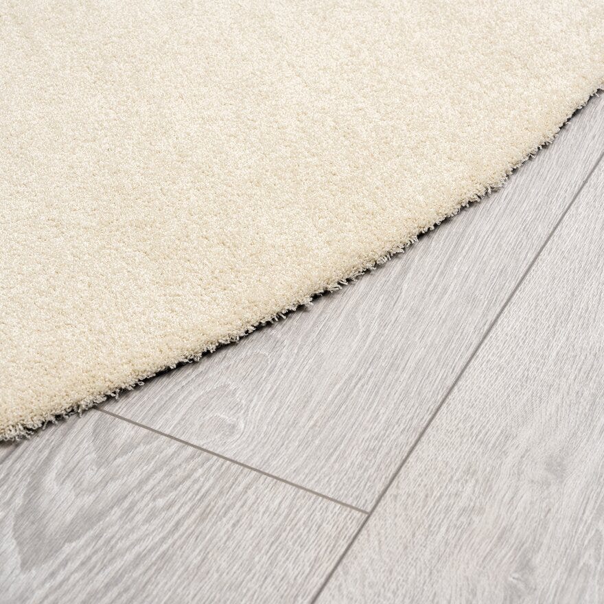 KARMA Rundt teppe Ø240 cm i Beige/natur
