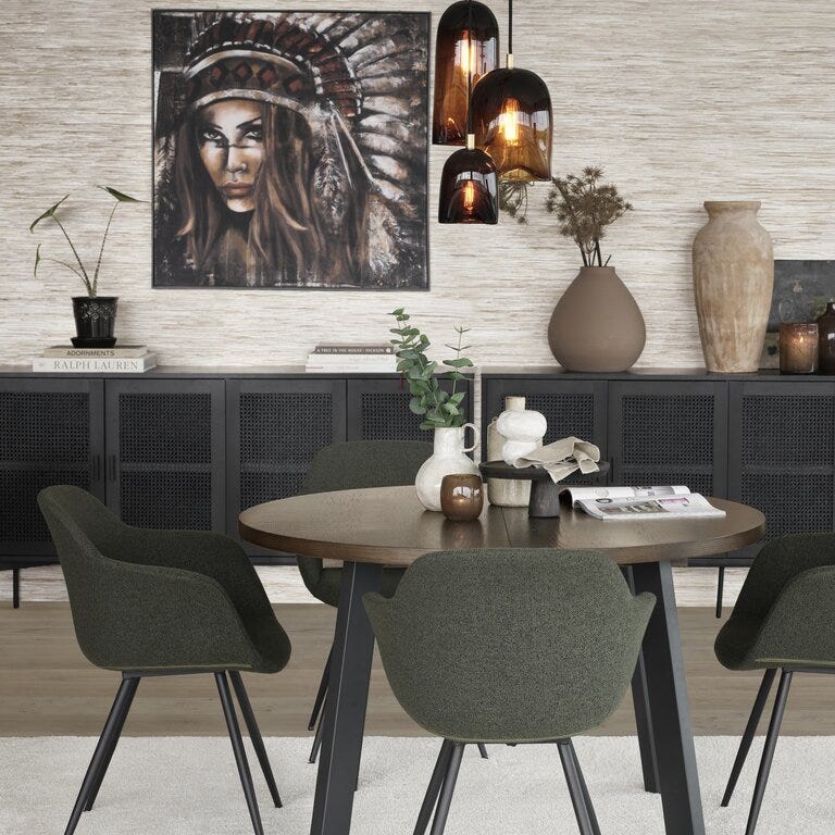 KARMA Teppe 160x230 cm i Hvit