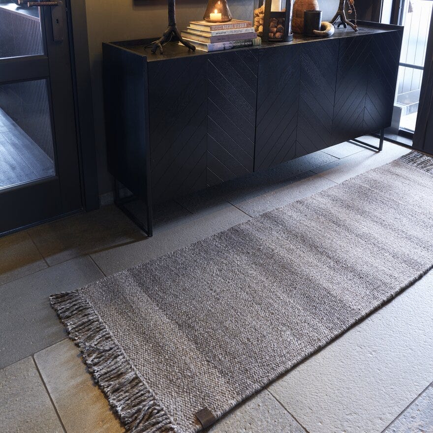 Halvor Bakke KLEBER Løper 70x230 cm i Brun designet av Halvor Bakke