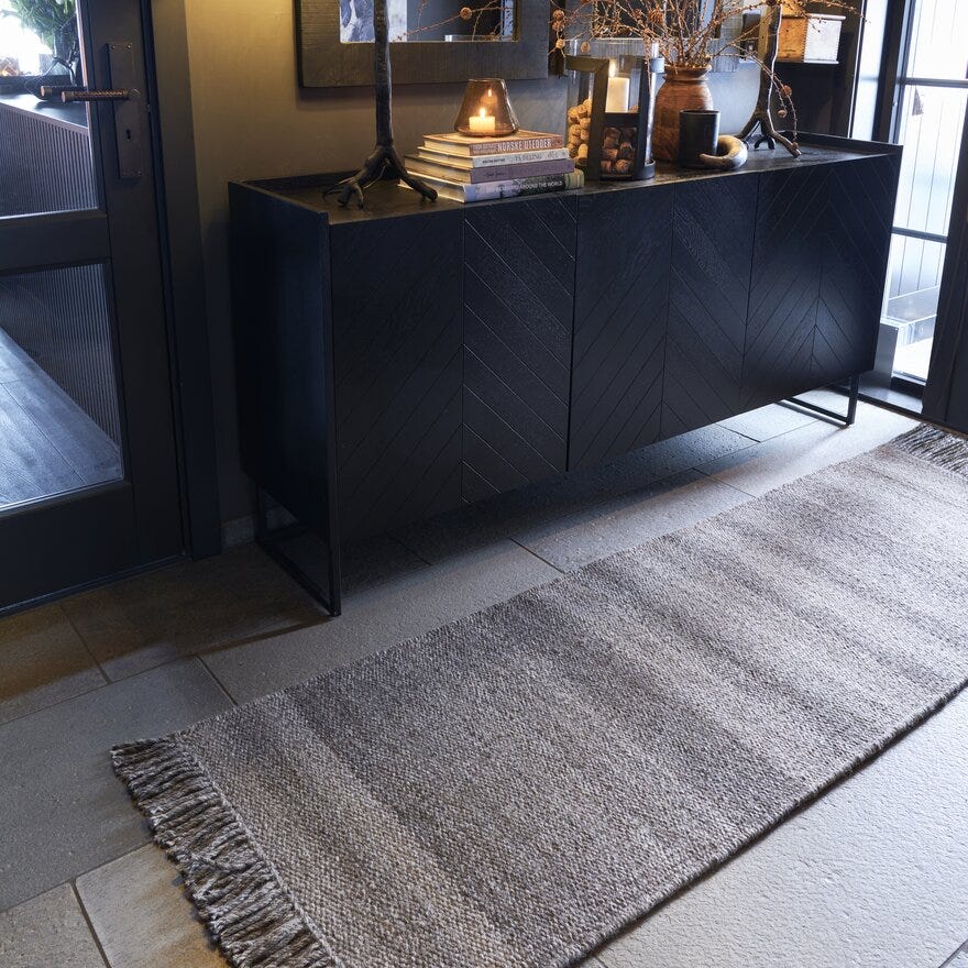 Halvor Bakke KLEBER Løper 70x230 cm i Brun designet av Halvor Bakke